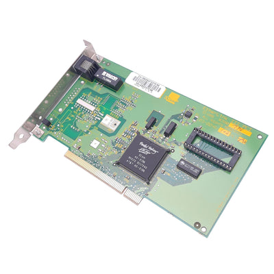 Used 3Com 03-0046-100 Rev A1 EtherLink III PCI Network Card, 10Mbps Max, RJ45