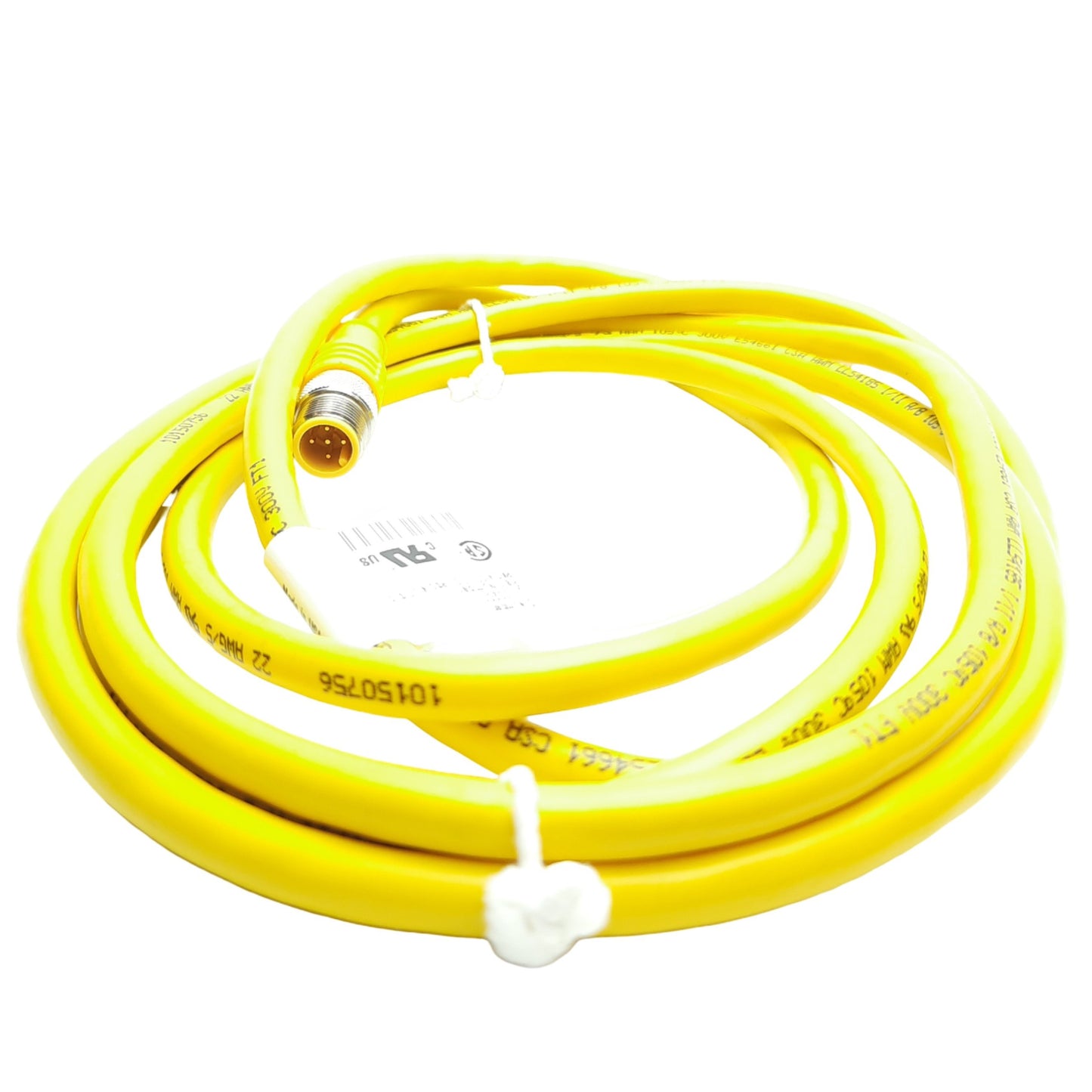 New Turck RKC 4.5T-2.5-RSC 4.5T/S1512 Micro M12 Straight Male To Female, 2.5 Meter