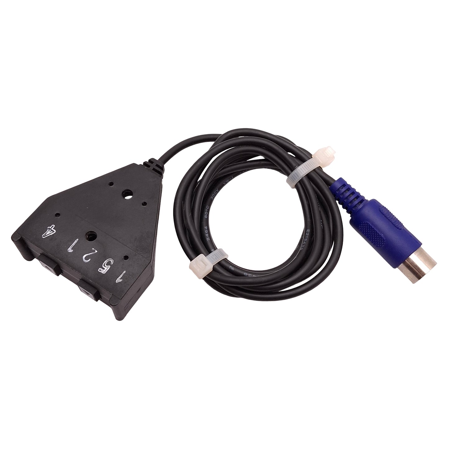 Used Suspa Movotec 645-02553 Low Profile Switch For Height Adjustable Desk, 7-Pin DIN