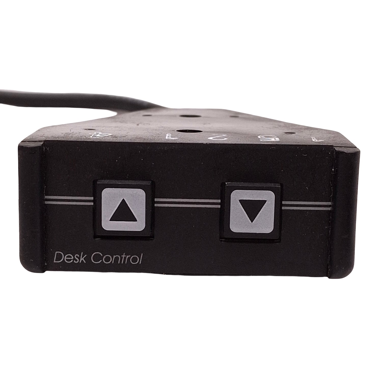 Used Suspa Movotec 645-02553 Low Profile Switch For Height Adjustable Desk, 7-Pin DIN