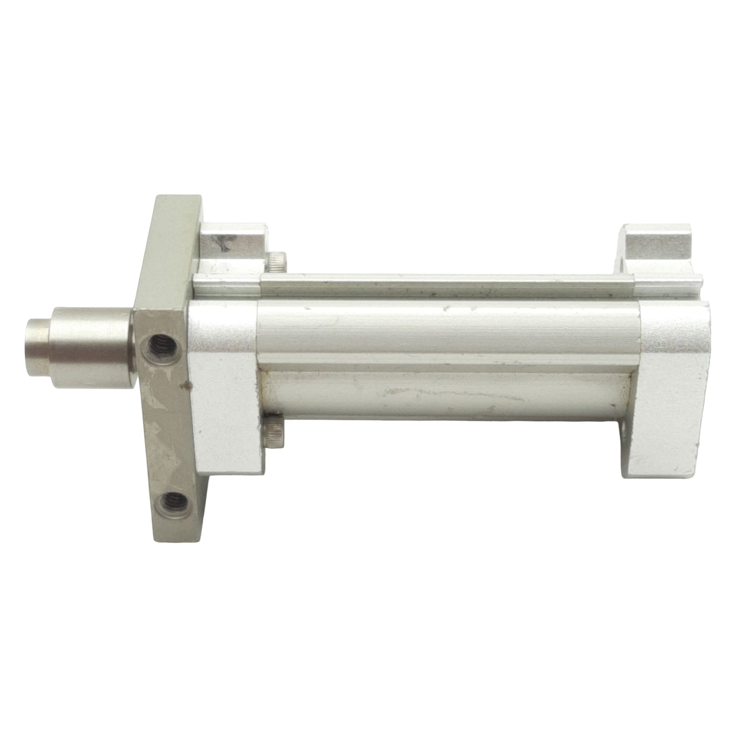 Used SMC NCDQ7B056-150D-A73L Pneumatic Cylinder, ø9/16in Bore, 1-1/2in Stroke, 150psi