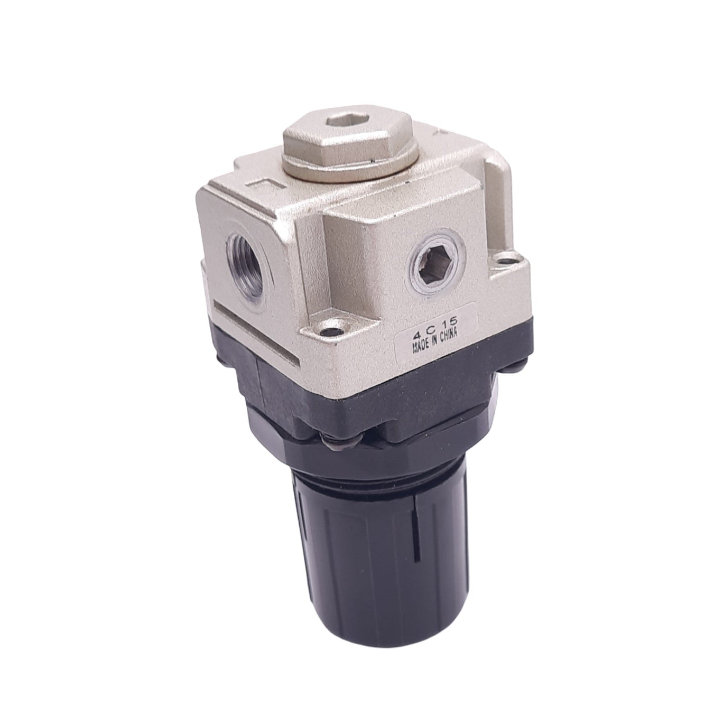 Used Clippard MMR-2P-P30 Pneumatic Regulator, 1/8in NPT, 7-30psi Set, 150psi Max