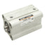 Used SMC CQ2B20-40D Pneumatic Compact Cylinder, ø20mm Bore, 40mm Stroke, M5, 1.0MPa