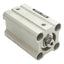 Used SMC CQ2B20-40D Pneumatic Compact Cylinder, ø20mm Bore, 40mm Stroke, M5, 1.0MPa