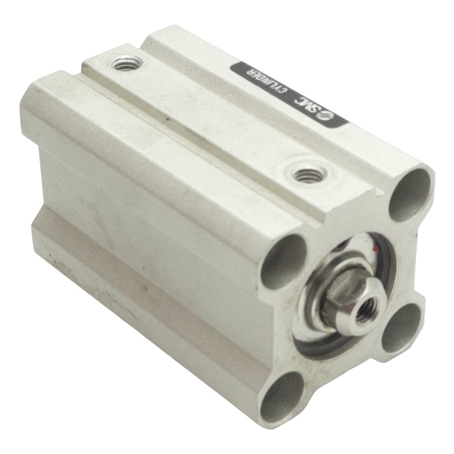 Used SMC CQ2B20-40D Pneumatic Compact Cylinder, ø20mm Bore, 40mm Stroke, M5, 1.0MPa