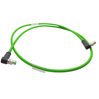 New Beckhoff ZK1090-3333-0010 Drag-Chain Suitable EtherCAT Cable, M8 4 pins, Male