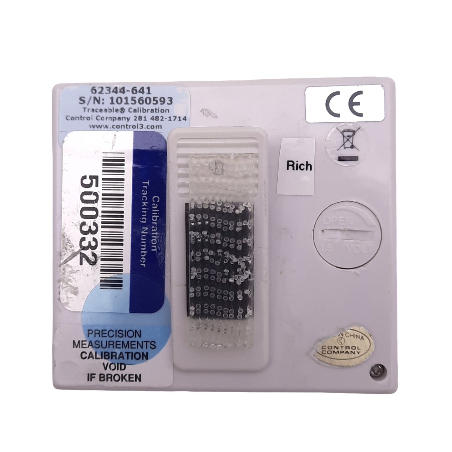 Used VWR 62344-641 Traceable Alarm Timer w/ Clock, 4-Channel, 1s Resolution, +-0.01%