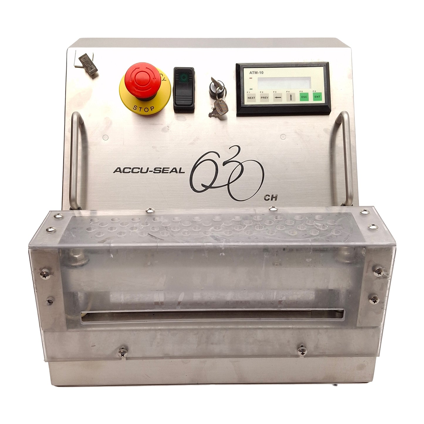 Used Accu-Seal 630CH-0B6 Constant Heat Medical Sealer, 8in Seal, 80PSI, 120VAC