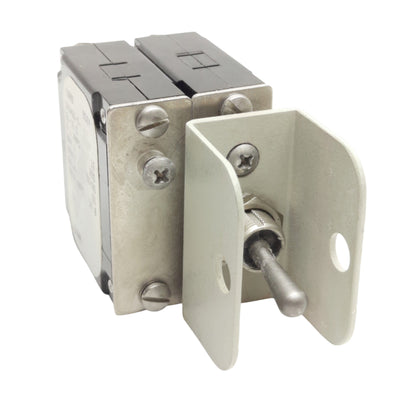 Used Airpax IAGN66-1-61-15.0 Magnetic Circuit Breaker, 15A 2-Pole, 250VAC/80VDC