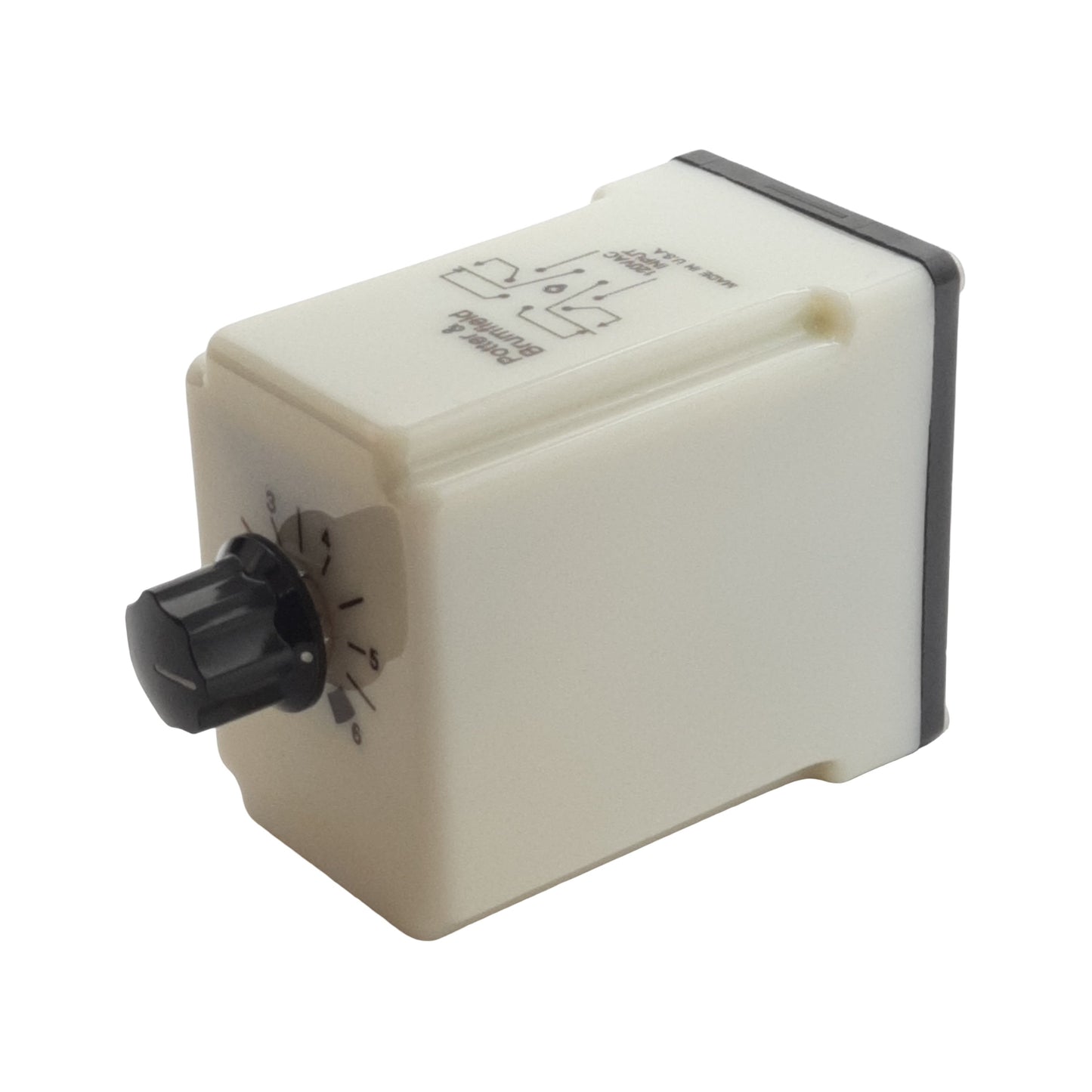 Used Potter & Brumfield CHB-38-70003 Time Delay Relay DPDT 1.0-180sec Range 120VAC In