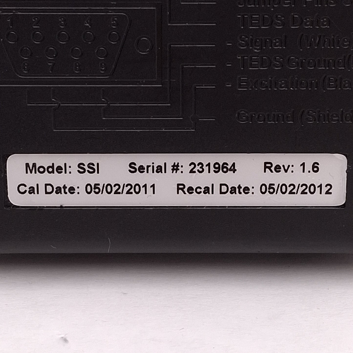 Used Transducer Techniques SSI Rev 1.6 Smart Sensor Indicator, 6-Digit LCD, 0.5µV Res