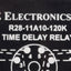 Used NTE Electronics R28-11A10-120K Time Delay Relay, 0.1-10sec Range, 120VAC/VDC In