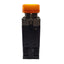 Used Telemecanique ZB2BV05 Pilot Light, 1 NO & 1 NC, 400VAC 10A, Amber, 22mm