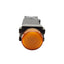 Used Telemecanique ZB2BV05 Pilot Light, 1 NO & 1 NC, 400VAC 10A, Amber, 22mm