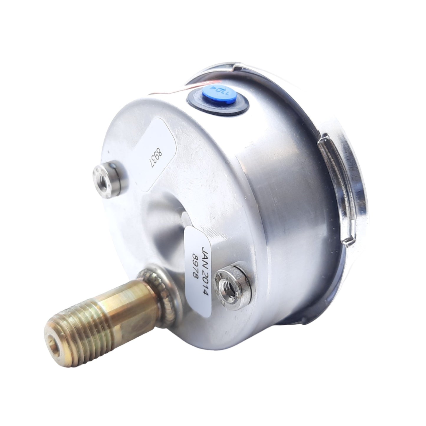 New Ashcroft 25-1009-AW-02B-15#, Duralife Pressure Gauge, 2 1/2" Dial Size, 0-15 PSI