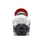 Used EAO 704.910.2 E Stop Button Twist Release, 500 VAC, 250 VDC, 10A, 1-NC