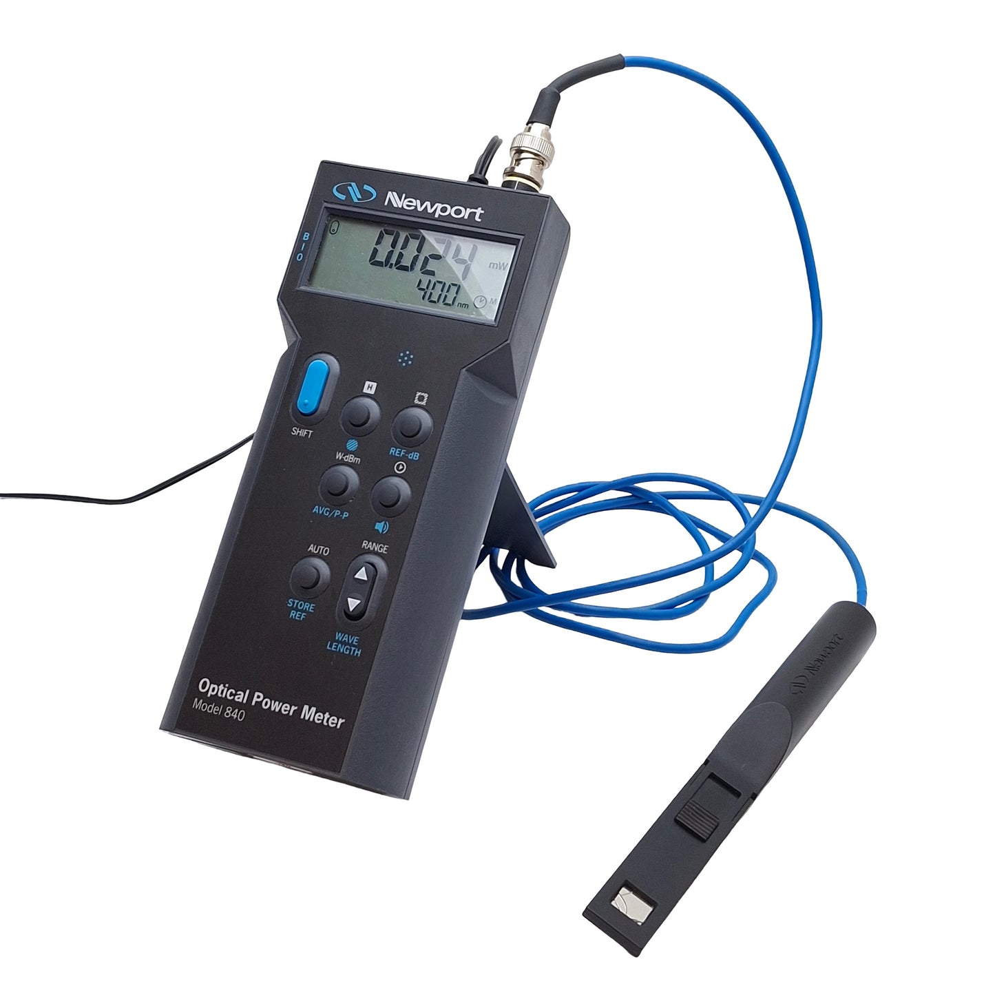 Used Newport 840-C Optical Power Meter w/ 818-ST Sensor, 4-Digit LCD, 2.5Hz, 100pW-2W