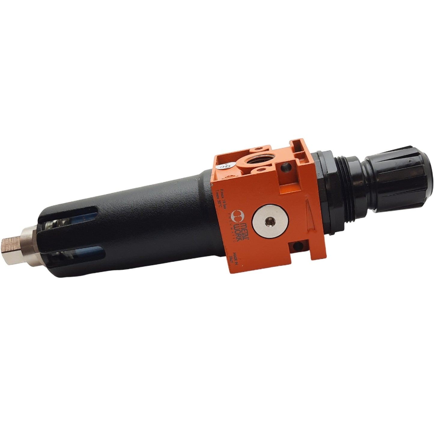 Used Metal Pneumatics 1425509 Filter Regulator, 1/2'' NPT, 0-8 Bar Range, 4 µm Filter