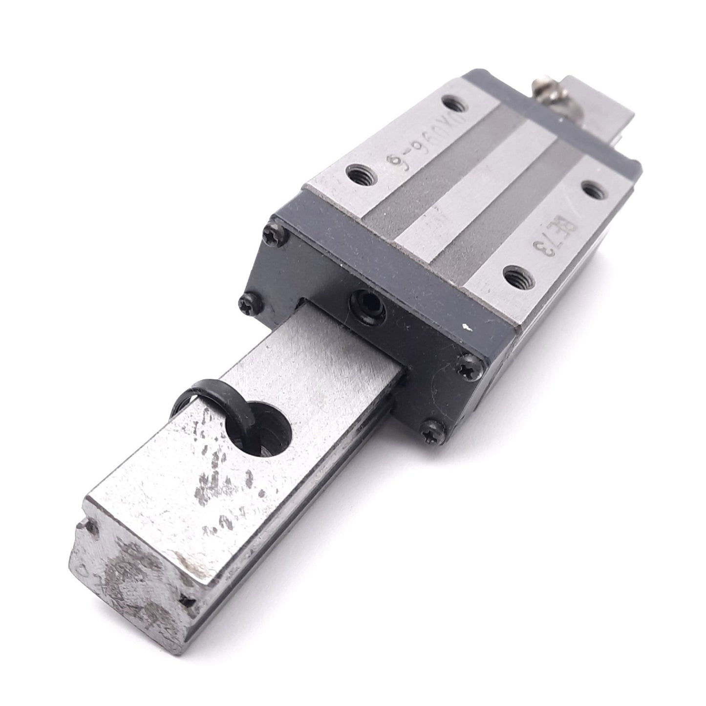 Used IKO LWHS20 Linear Guideway Assembly w/ 20mm Rail, 170mm Length, 21.1kN Max