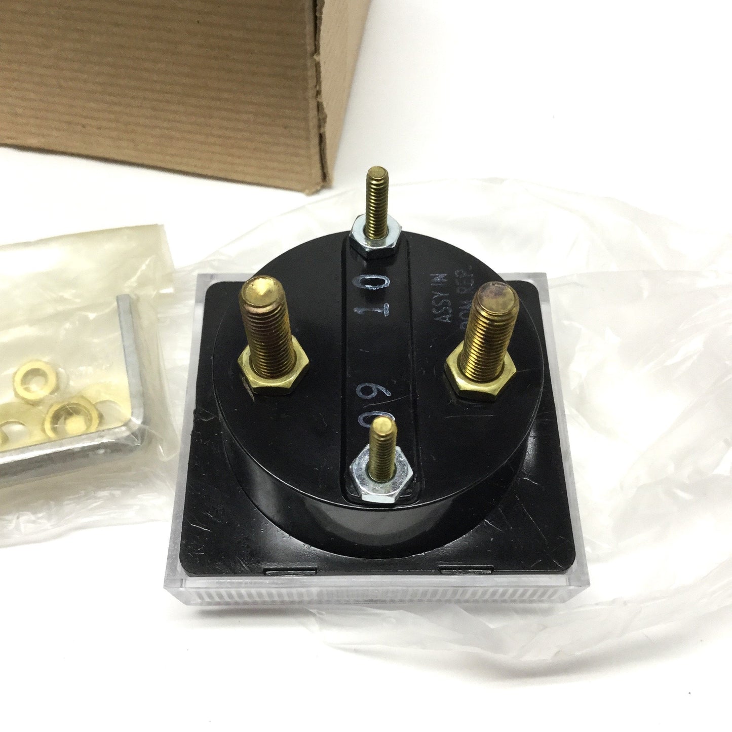 New Shurite 8505Z Analog Current Panel Meter AC Ammeter Amps, 0-30A, 2.5" x 2.3"