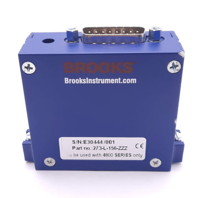 Used Brooks 273-L-156-ZZZ Local Operator Interface for 4800 Series Mass Flowmeter