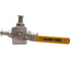 Used Flowtek Ball Valve, 800 PSIG, Water Oil Gas, 3 Way, 1/2" Sanitary Fitting
