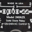 Used Opto 22 240A25 AC Control Solid-State Relay, 120/240VAC In, 25A 240VAC Out