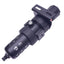Used Parker 06E12A13AC Filter Regulator, 2-125psi Set, 40µm, 1/4" NPT, 150psi Max