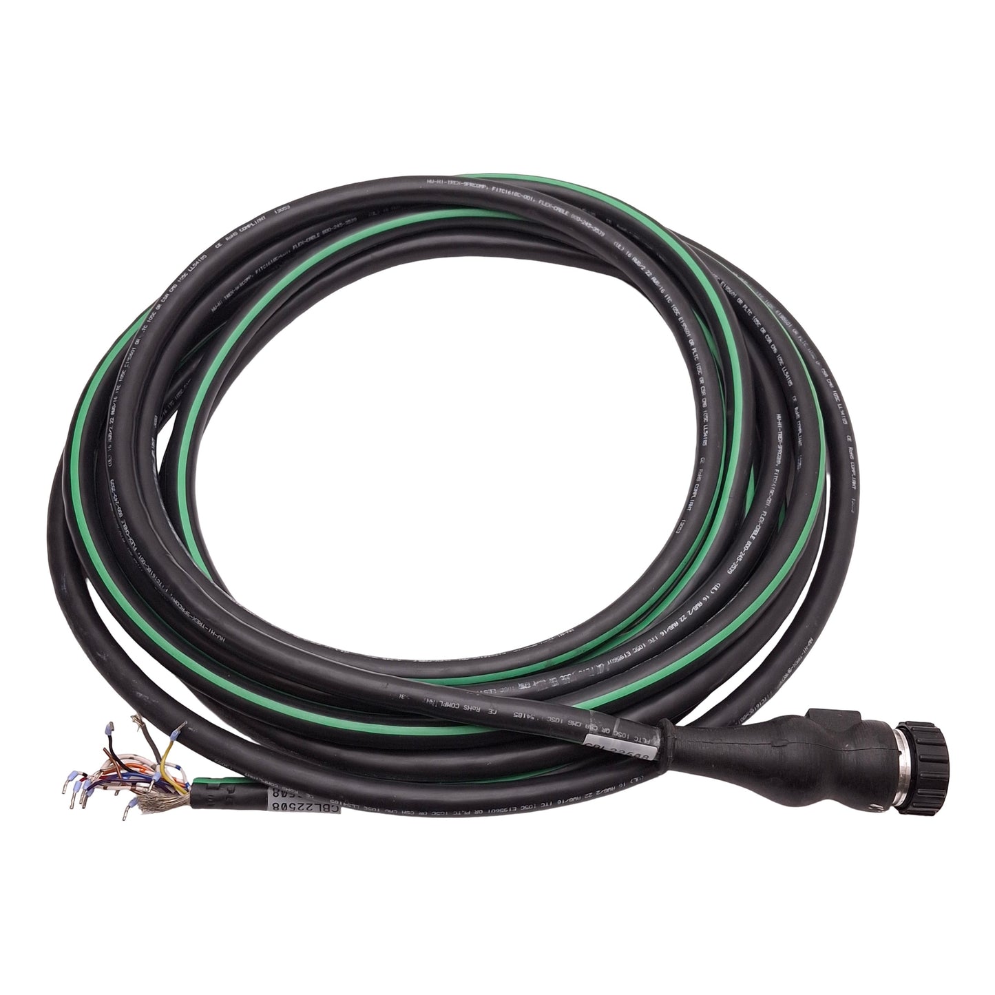 Used Flex-Cable FC-CFBM6DF-CB-M006 Servo Motor Feedback Cable 28-Pin Female, 6m