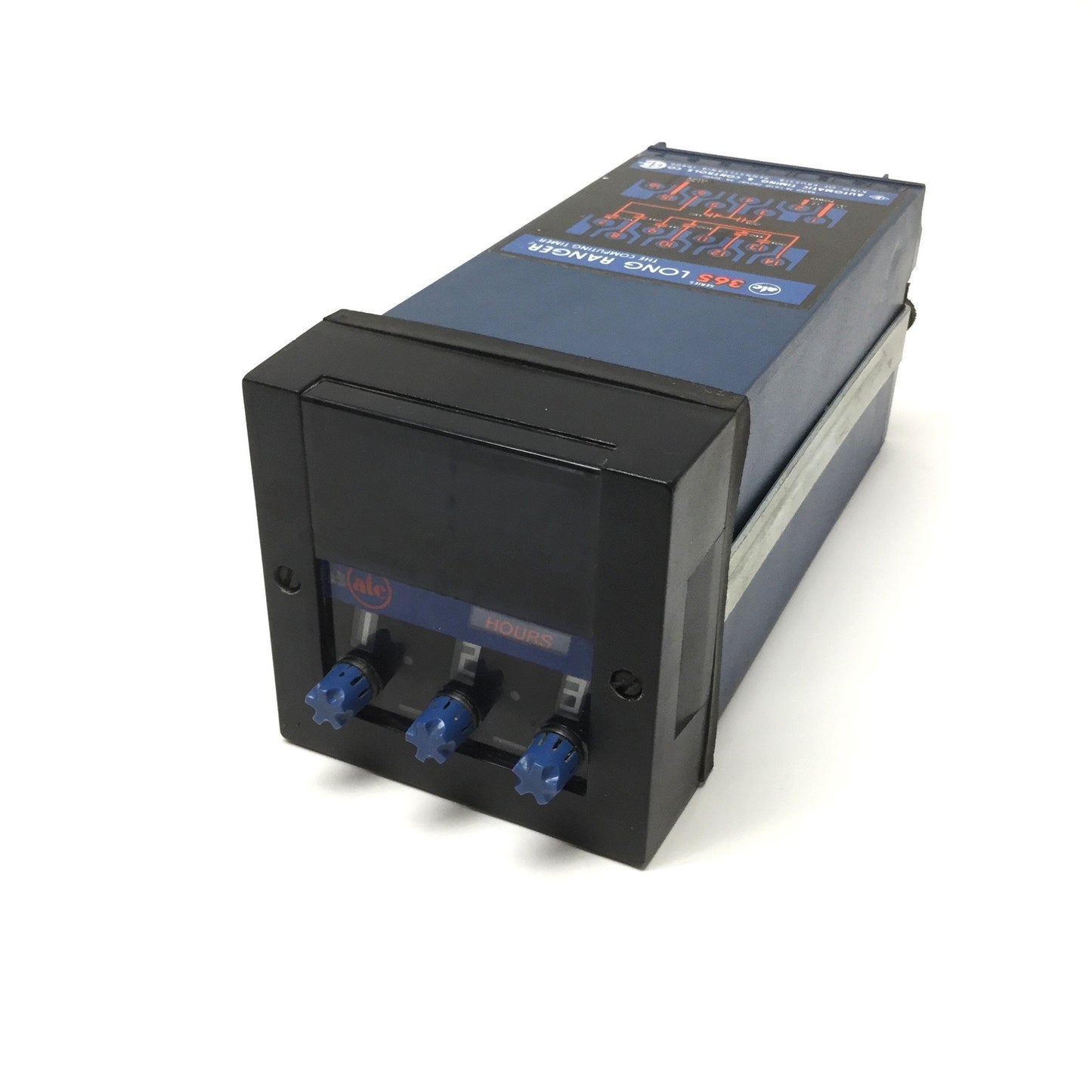 Used ATC 365A300Q30PX Long Ranger Computing Timer 0.01s to 999hr, 120VAC, DPDT Relay