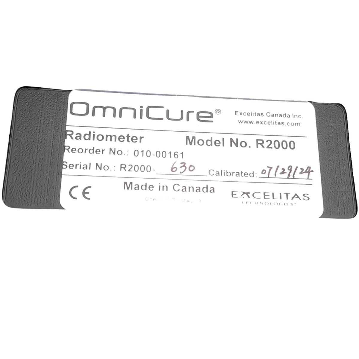 R2000 Radiometer Lumen Dynamics R2000 OmniCure UV Radiometer 1mW-12W 250nm-1µm, 3/5/8mm ...