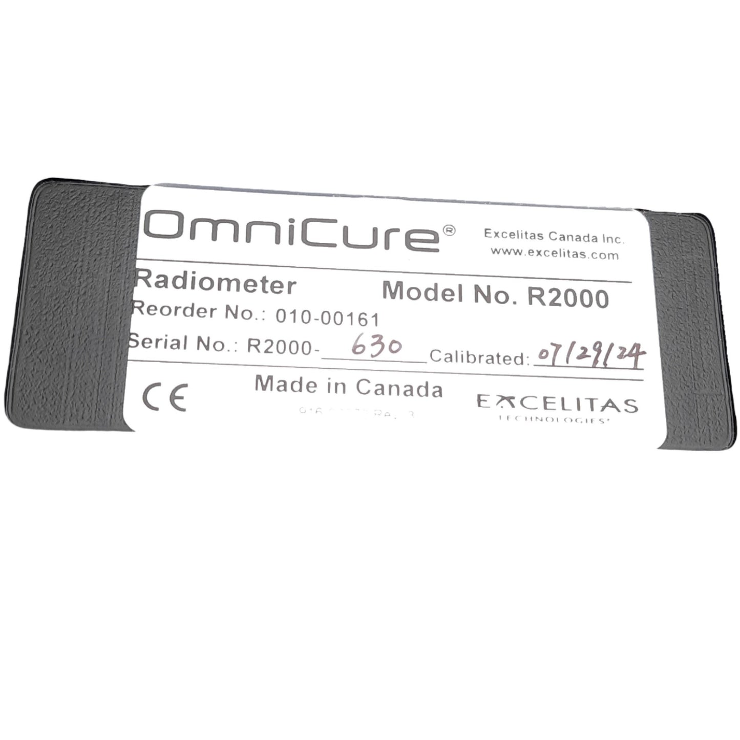 Used Lumen Dynamics R2000 OmniCure UV Radiometer 1mW-12W 250nm-1µm, 3/5/8mm