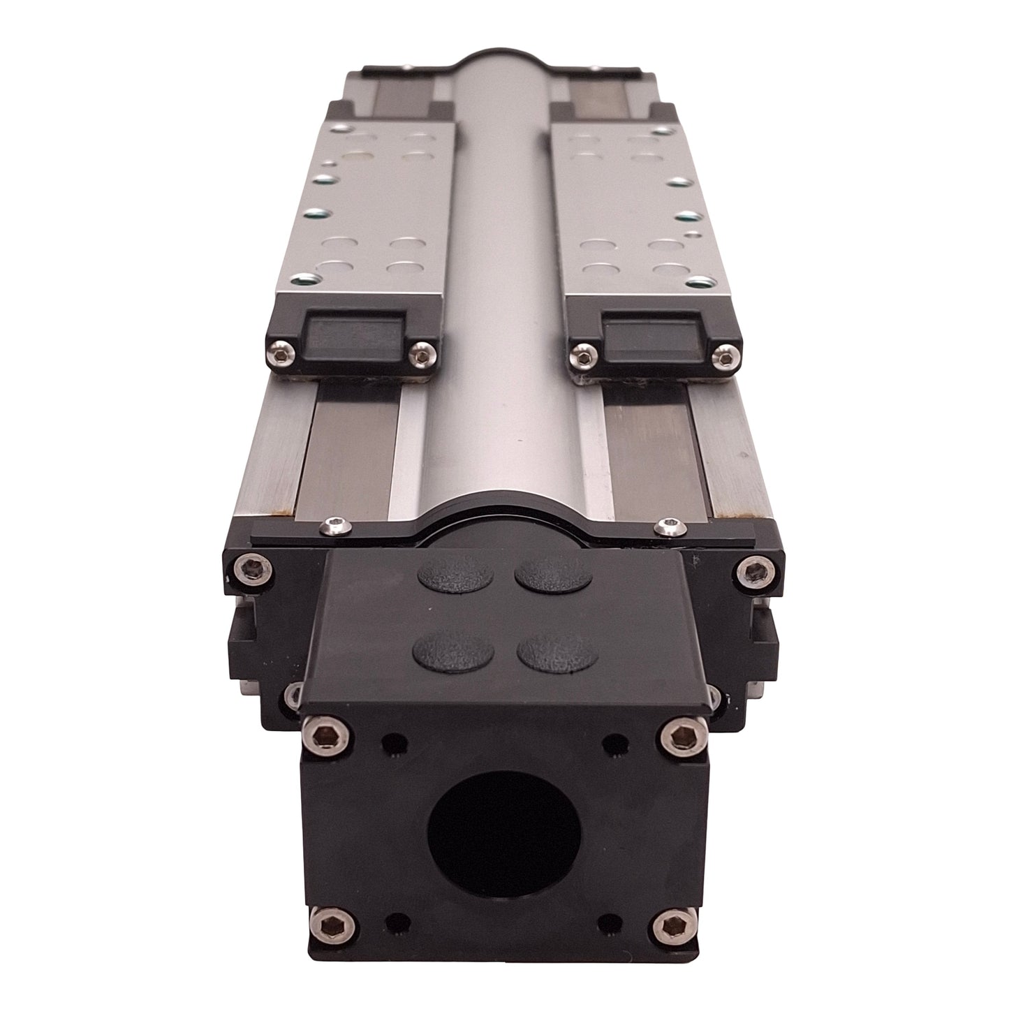 Used Parker 404100XRMSD2 Linear Actuator, 5mm Lead, 100mm Travel, 375lb Load, NEMA 17