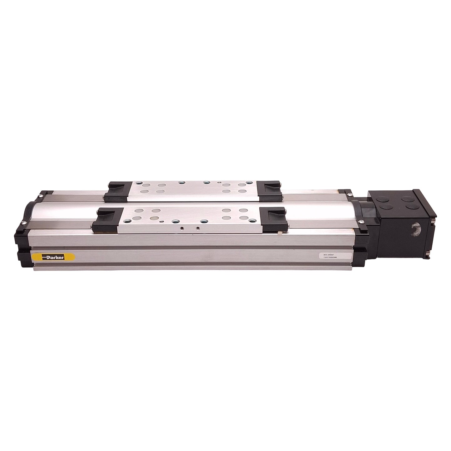 Used Parker 404100XRMSD2 Linear Actuator, 5mm Lead, 100mm Travel, 375lb Load, NEMA 17
