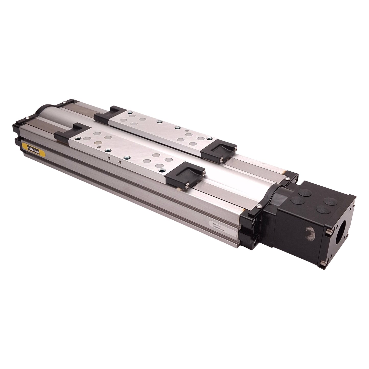 Used Parker 404100XRMSD2 Linear Actuator, 5mm Lead, 100mm Travel, 375lb Load, NEMA 17