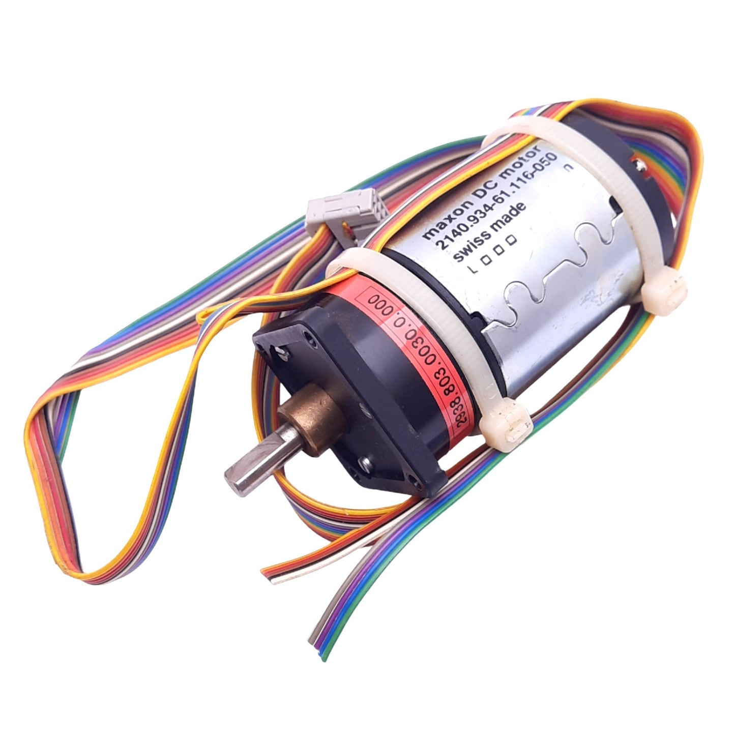 Used Maxon 2140.934-61.116-050 DC Motor, ø40mm, 12VDC, 2430rpm, 13.9mNm, ø6mm Shaft