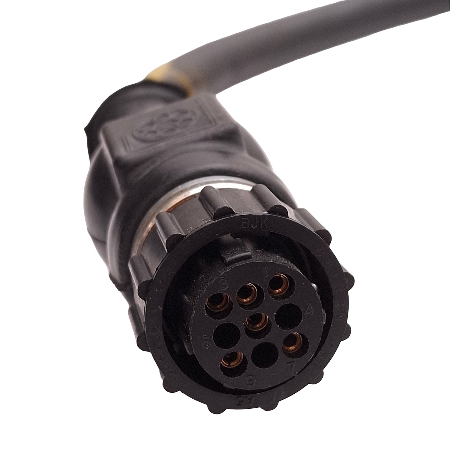 Used Flex-Cable FC-CPBM6DF-16AF-M001 Motor Power/Brake Cable 9-Pin to Flying Leads 1m