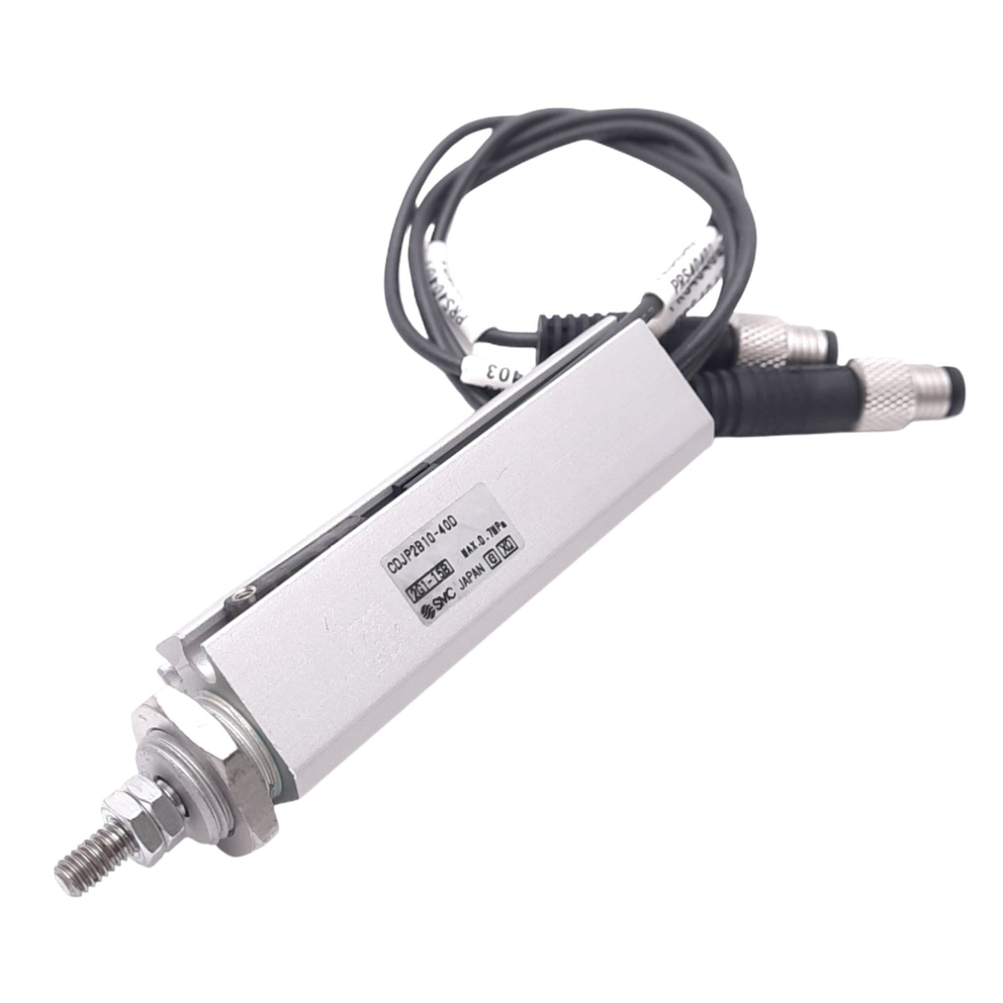 Used SMC CDJP2B10-40D Pneumatic Pin Cylinder, ø10mm Bore, 40mm Stroke, M3, 0.7MPa