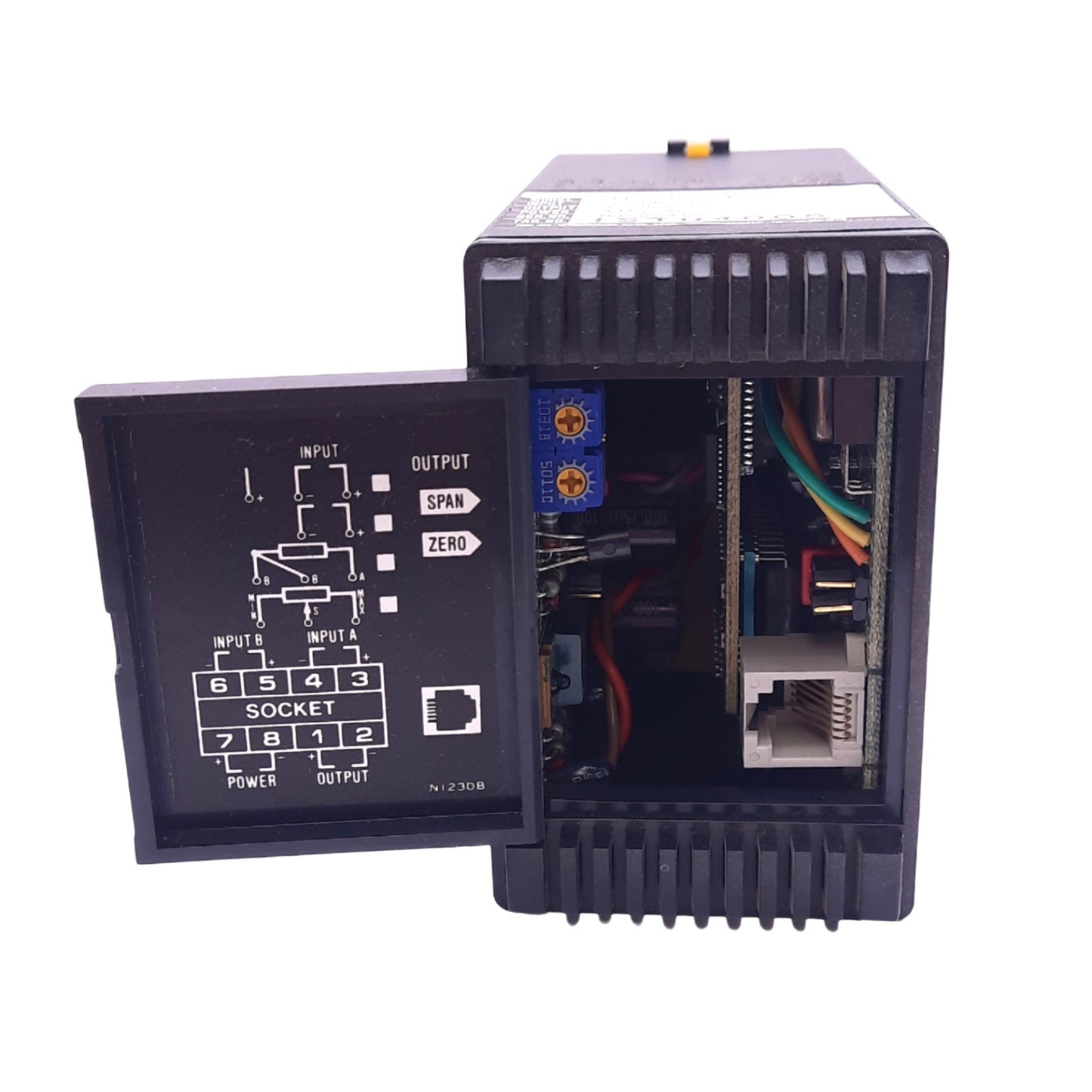 Used M-System JPA-2A-D M-Unit Frequency Transmitter, 0-10Hz In, 4-20mA DC Out, 115VAC