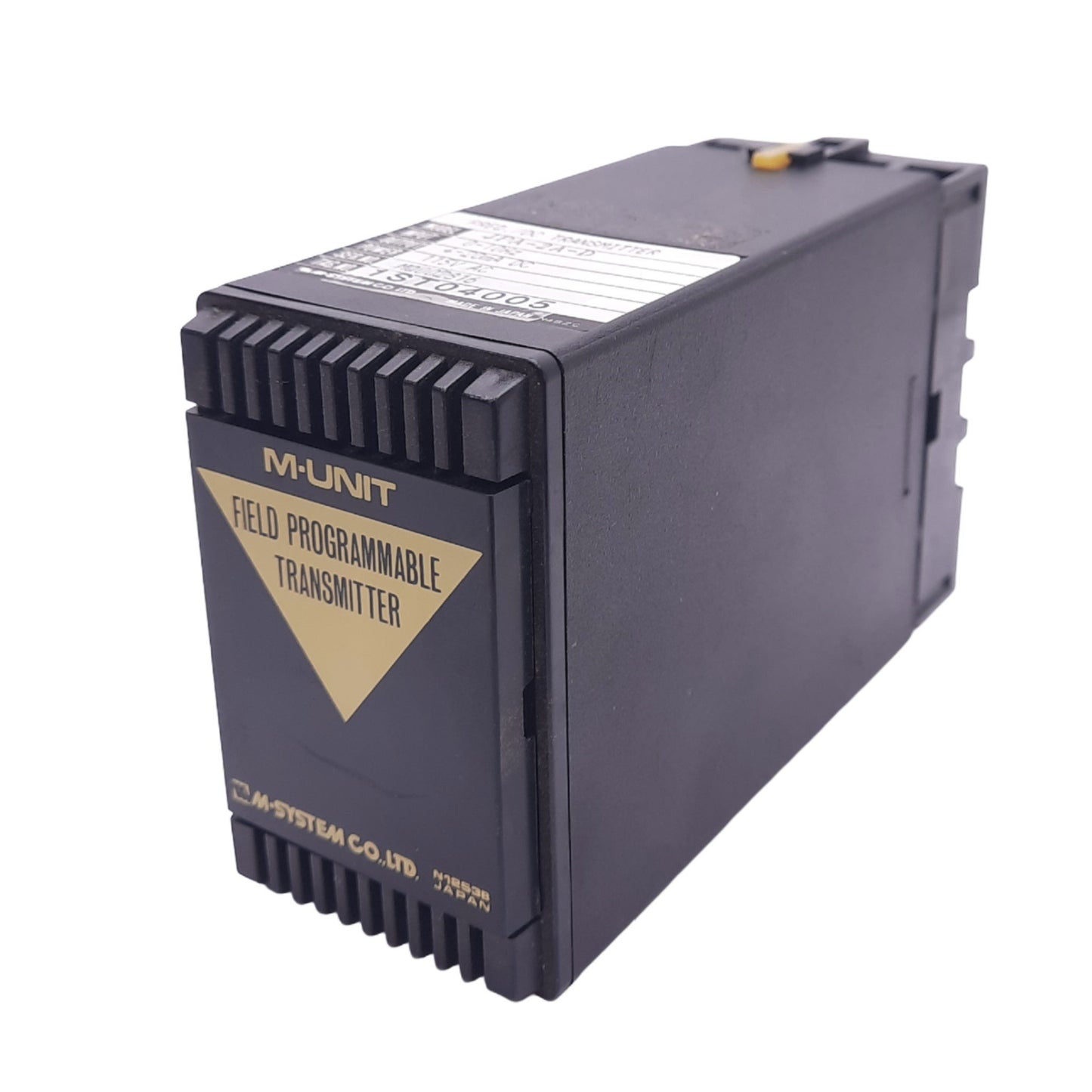 Used M-System JPA-2A-D M-Unit Frequency Transmitter, 0-10Hz In, 4-20mA DC Out, 115VAC