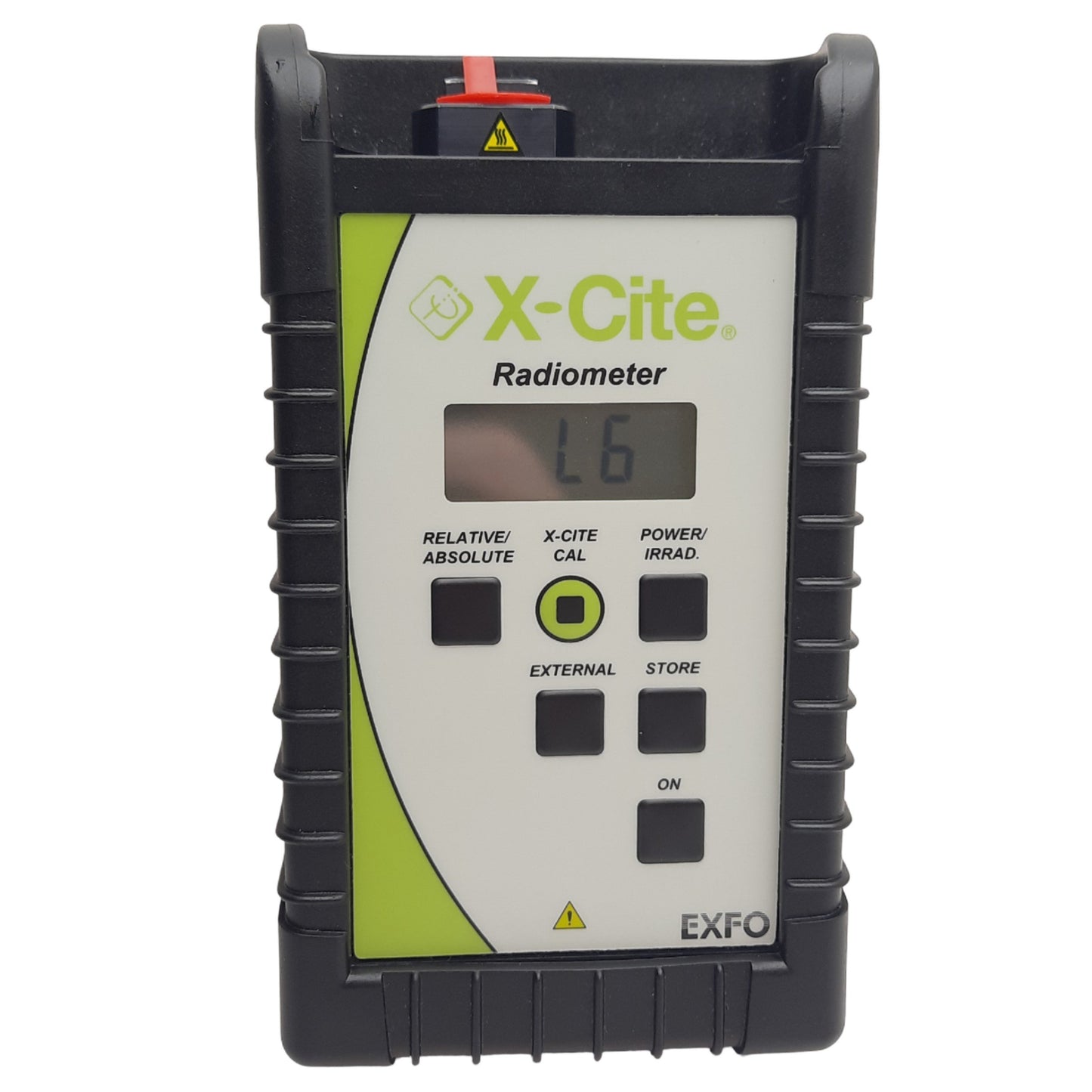 Used EXFO XR2000 X-Cite Radiometer, 350 nm-675nm, 1mW-12W, 3.6V Li, W/ 5mm, 2mm