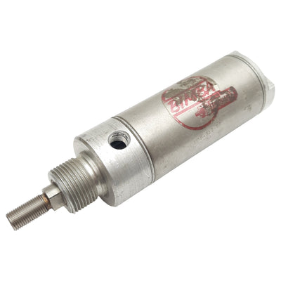 Used Bimba MRS-312-DZ Pneumatic Cylinder, ø2in Bore, 2in Stroke, 1/4in NPT, 250psi