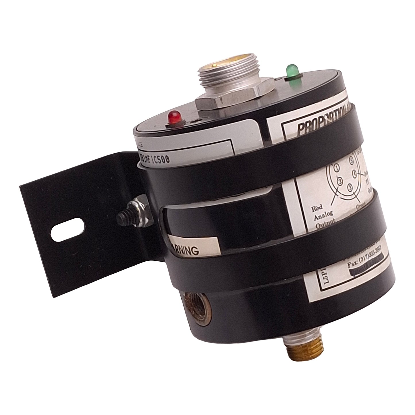 Used Proportion Air BB1MFIC500 Control Valve, 0-500psig, 4-20mA Signal, 15-24VDC