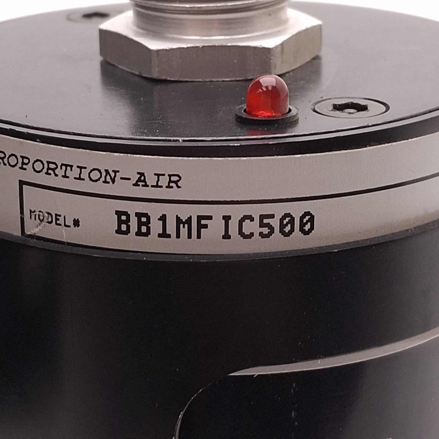 Used Proportion Air BB1MFIC500 Control Valve, 0-500psig, 4-20mA Signal, 15-24VDC