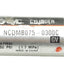 Used SMC NCDMB075-0300C Pneumatic Cylinder ø3/4in Bore, 3in Stroke, 1/8in NPT, 250psi
