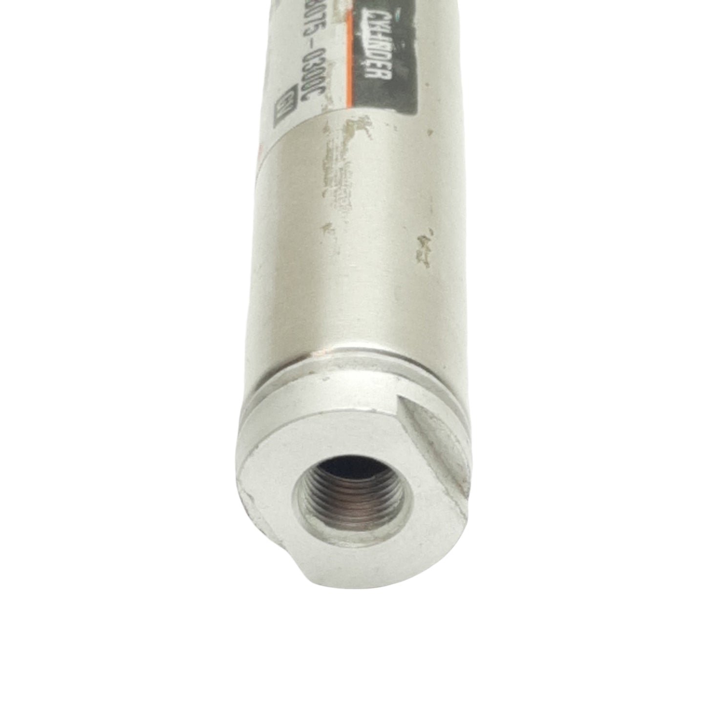 Used SMC NCDMB075-0300C Pneumatic Cylinder ø3/4in Bore, 3in Stroke, 1/8in NPT, 250psi