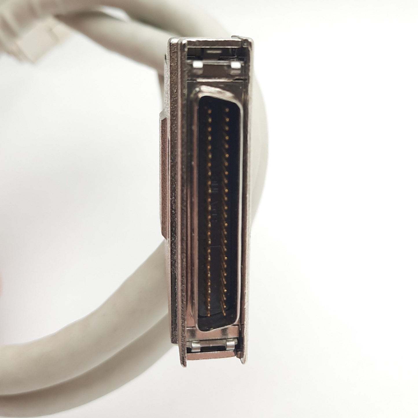 Used Lot of 2 EDA Inc 50-Pin Male SCSI to 50-Pin Male SCSI Cable, 1 Meter Length