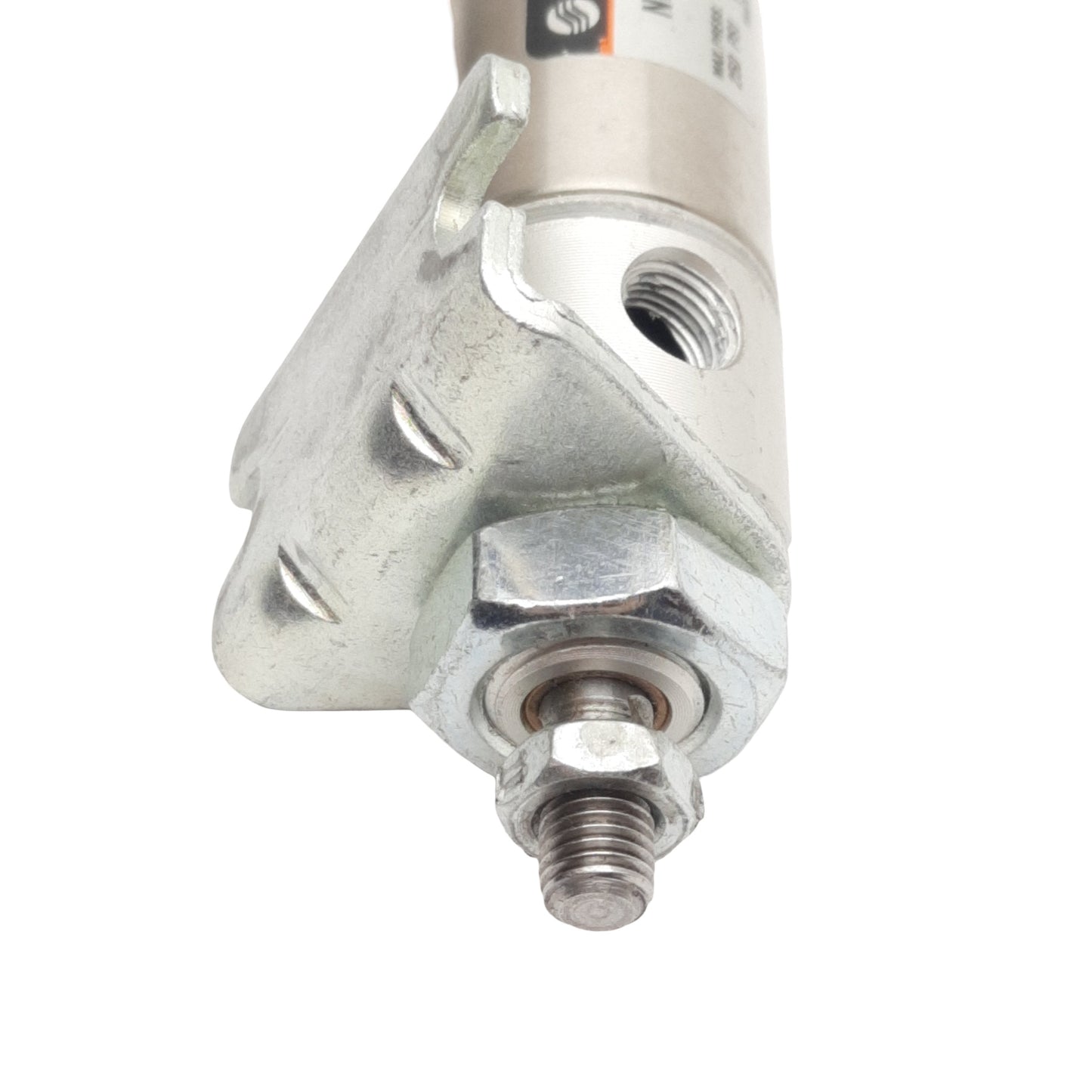 Used SMC NCMB106-0150 Pneumatic Cylinder, ø1-1/16in Bore, 1-1/2in Stroke, 1/8in NPT