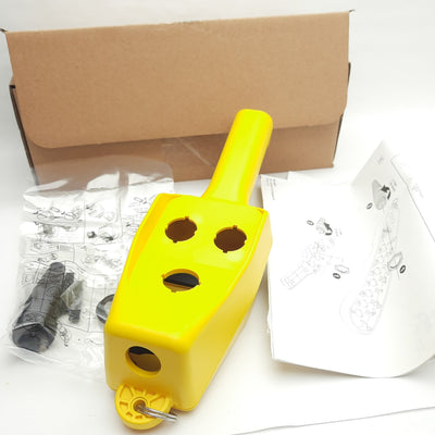 New Allen Bradley 800FC-3Z 22mm Pushbutton Enclosure Pendant Station 3 Hole Yellow