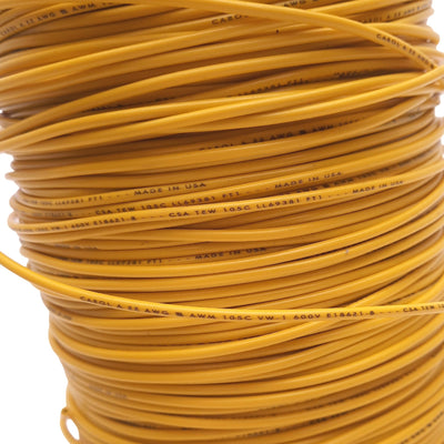 New Carol C2101A.21.05 Hook-Up Wire, 1000ft, 22 AWG, 7/30 Strand, PVC, 600V